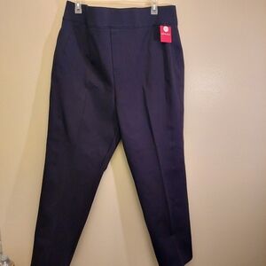 Spanx Black Pull On Slim Straight Stretch Pants. Size 3x Petite
